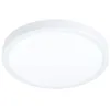 Image de Eglo connect.z Plafonnier LED connecté Fueva-Z, Ø 28,5 cm, lampe de plafond ZigBee pour salle de bains, contrôlable par appli et commande vocale, blanc chaud - froid, dimmable, blanc, IP44