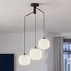 Image de EGLO Suspension Mantunalle, Ø 62 cm, noir/blanc, à 3 lampes