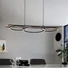 Image de EGLO Suspension LED Boyal, brun, longueur 101 cm, bois, 3 lampes
