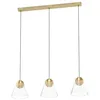 Image de Eglo Lampe suspendue cerasella laiton brossé L: 90 B: 20 h: 110cm Dimmable