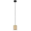 Image de Eglo Lampe suspendue Lagunitas Noir, laiton, Or Clear H: 110 Ø: 15cm Dimmable