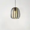 Image de EGLO Suspension Encinitos, noir/laiton, Ø 25,5 cm