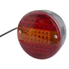 Image de HELLA Feu arrière - LED - 24V - Montage en saillie/vissé - ECE/ADR/GGVS/non SAE - Couleur du voyant: rouge/jaune - Câble: 500mm - Fiche: Fiche plate - gauche/droite - 2SD 001 685-347
