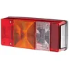 Image de HELLA Feu arrière - Illumination - 12V - Montage en saillie - ECE | Couleur du voyant: rouge - Fiche: Fiche plate - droite - Quantité: 1 - 2SL 007 547-061