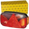 Image de HELLA 2Vb 998 232-101 Feu Arrière - Illumination - 12V - Montage En Saillie/Vissé - Couleur Du Voyant: Blanc/Rouge - Fiche: Fiche Ronde - Droite - Quantité: 1