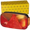Image de HELLA 2Va 998 232-251 Feu Arrière - Illumination - 12V - Vissé/Montage En Saillie - Couleur Du Voyant: Blanc/Rouge - Fiche: Fiche Schuko - Gauche - Quantité: 1