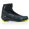 Image de Fischer RC5 Classic Chaussures de ski de fond isolées respirantes légères et imperméables avec mousse thermorétractable Doublure douce et semelle de course Noir/jaune 40