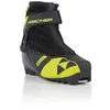 Image de Fischer Junior RC1 Combi Bottes de ski nordique   Classique Roll-Off Respirante Support de cheville Junior Fit Chaussures de sports d'hiver de ski de fond, noir/jaune, 42