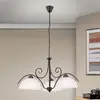 Image de Orion suspension à 3 lampes Marco avec verre albâtre