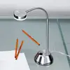 Image de Orion Lampe de table LED Mira, nickel satiné