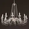 Image de Orion Lustre Antonina rustique à 12 lampes