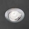 Image de Orion Spot encastré Choice aluminium, inclinable, satiné