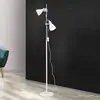 Image de Orion Lampadaire School avec deux spots, blanc