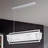 Image de Orion Suspension LED Prism, allongée chromée