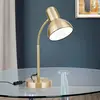 Image de Orion Lampe de bureau Nemo, flexible, laiton ancien