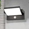 Image de Orion Applique d'extérieur LED Ginger, capteur, anthracite, IP54