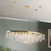 Image de Orion Suspension Crystalriver avec cristal doré