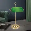 Image de Orion Lampe de banquier Harvard interrupteur laiton/vert