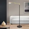 Image de Orion Lampe sur pied LED Boston, dim tactile noir/laiton