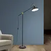 Image de Orion Lampadaire Schiller, noir, métal, 153 cm, réglable