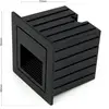 Image de Orion Applique encastrable LED Loro, noir, largeur 8,5 cm, aluminium