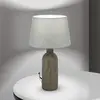Image de Orion Lampe de table Orchid, brun/gris, hauteur 53,5 cm, céramique/lin