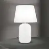 Image de Orion Lampe de table Coral, blanc, hauteur 51 cm, céramique/lin