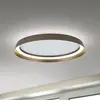Image de Orion Plafonnier LED Manta, Ø 45 cm, alu/bronze, alu, up/down