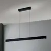 Image de Orion Suspension LED Tara, noir, longueur 120 cm, alu/acier