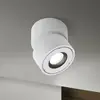 Image de Orion Projecteur d'extérieur LED Harvey, blanc, Ø 10 cm, aluminium moulé sous