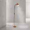 Image de Orion Lampe sur pied Gili, acier, rouge corail, hauteur 150 cm, E27