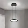 Image de Orion Suspension LED Teide, noir, à 1 lampe, métal, 2 700 K