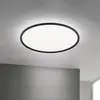 Image de Orion Plafonnier LED Kant, Ø 80 cm noir, CCT métal/plastique