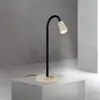 Image de Orion Lampe à poser Dotty, kaki, hauteur 45 cm, pied, variateur d'intensité, GU10