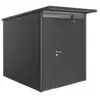 Image de Abri de jardin métal Biohort AvantGarde A2 gris foncé simple porte surface totale 4.59 m²