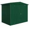 Image de Abri de jardin métal Biohort Europa T3 vert foncé surface totale 3.8 m²