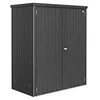 Image de Northern Sheds Petite armoire en métal Gris foncé