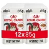 Image de Royal Canin Instinctive Gravy | 12 x 85 g | Nourriture humide pour chats adultes | Petits morceaux en sauce | Pour soutenir un mode de vie sain