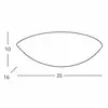 Image de austrolux KOLARZ Applique murale Bisquitte, blanc, largeur 35 cm, plâtre