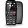 Image de emporia E30 Téléphone mobile pour seniors, Téléphone à touches sans contrat, Téléphone portable avec bouton d'urgence, Touches extra larges, Idéal pour les personnes âgées, Utilisation facile, Noir