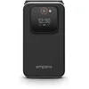 Image de Emporia JOY-LTE - Téléphone portable 4G pour personnes âgées, volume élevé, écran couleur de 2,8 pouces, 3 boutons d'appel rapide, gros boutons, base de chargement, appareil photo 2 Mpx, noir (Italie)