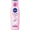 Image de Nivea Hairmilk Natural Shine Shampooing Caring pour cheveux tirés, sans brillance, effet hydratant intense, enrichi avec du lait d'amande et de l'extrait de magnolia, 250 ml (lot de 4)