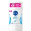 Image de NIVEA Lot de 2 bâtons de 50 ml de gel naturel frais pour femme, protection 48H, lot de 2 x 50 ml, pour une sensation fraîche, un nettoyage et une protection longue durée avec une texture douce, et une