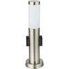 Image de Lampadaire lampe acier inoxydable véranda jardin IP44 éclairage luminaire balcon