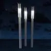 Image de Globo Lampe solaire à piquet Fania en acier inoxydable, lot de 3