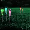 Image de Globo Set 5 lampes solaires Navin, chang. de couleur RVB
