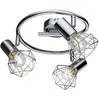 Image de GLOBO LIGHTING Spot chrome - Ø 250 mm H 150 mm 54802-3 Métallique