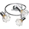 Image de Globo Plafonnier Daiva à trois lampes