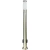 Image de Lampadaire extérieur luminaire sur pied espace extérieur inox senseur prises de courant