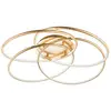 Image de Plafonnier LED Bague or design jour Plafonnier CCT Lampe ALU dimmable Globo 67828-60G